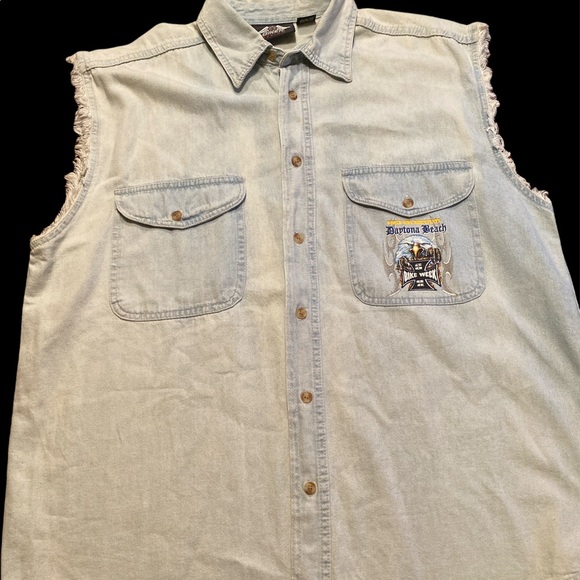 Biker Design Daytona Beach Bike Week 2008 Sleeveless - Picture 1 of 3